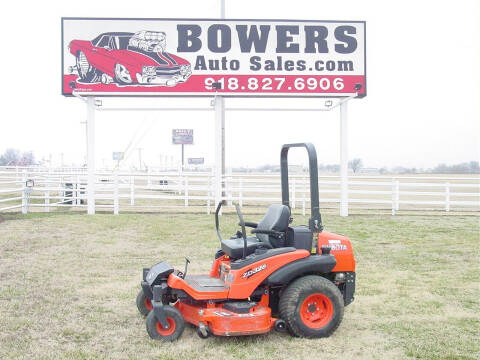 2017 Kubota ZD326 for sale at BOWERS AUTO SALES in Mounds OK