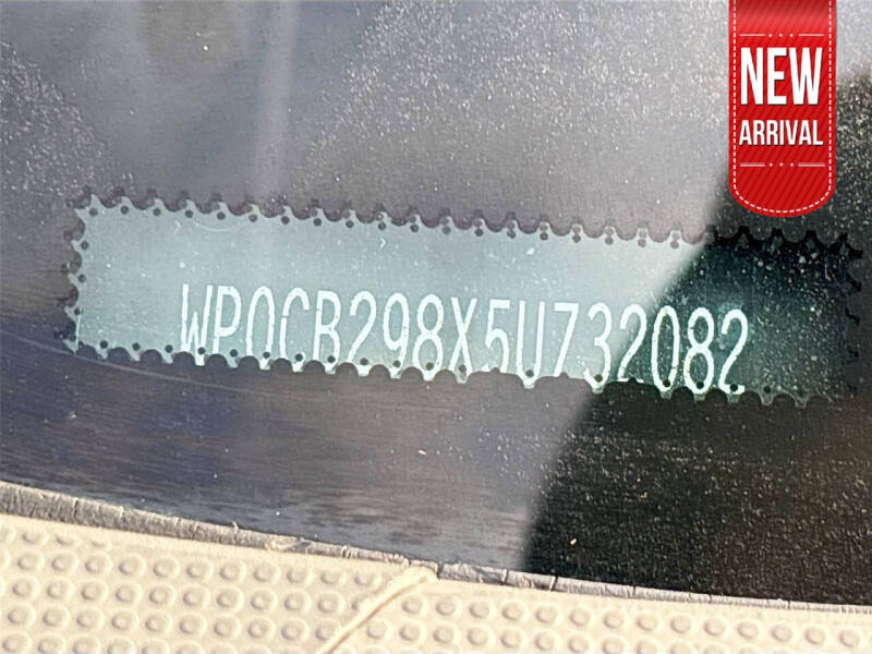 2005 Porsche Boxster S