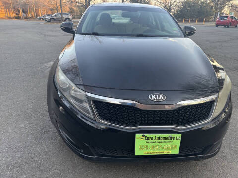 2013 Kia Optima for sale at Euro Automotive LLC in Falls Church VA