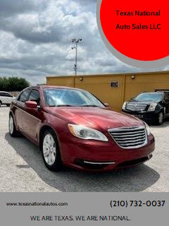 2012 Chrysler 200 for sale at Texas National Auto Sales LLC in San Antonio TX