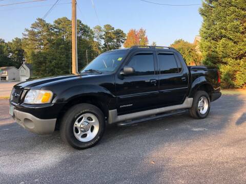 2001 Ford Explorer Sport Trac for sale at GTO United Auto Sales LLC in Lawrenceville GA