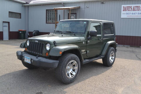 2007 Jeep Wrangler for sale at Dave's Auto Sales in Winthrop MN