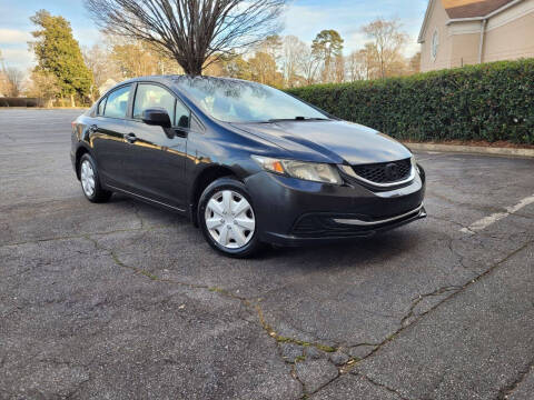 2013 Honda Civic for sale at CORTEZ AUTO SALES INC in Marietta GA