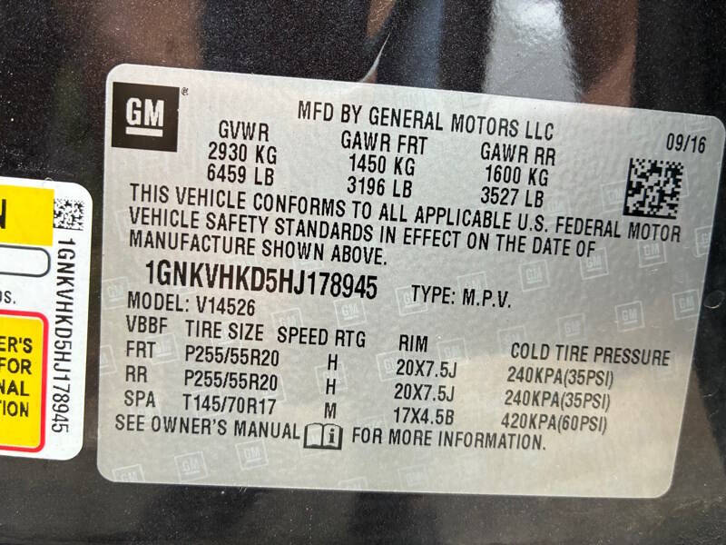 2017 Chevrolet Traverse LT