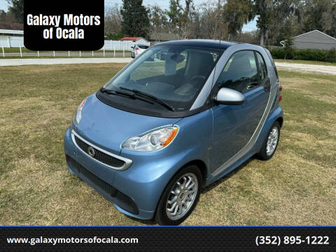 2013 Smart fortwo for sale at Galaxy Motors of Ocala in Ocala FL