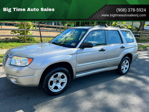 2007 Subaru Forester for sale at Big Time Auto Sales in Vauxhall NJ