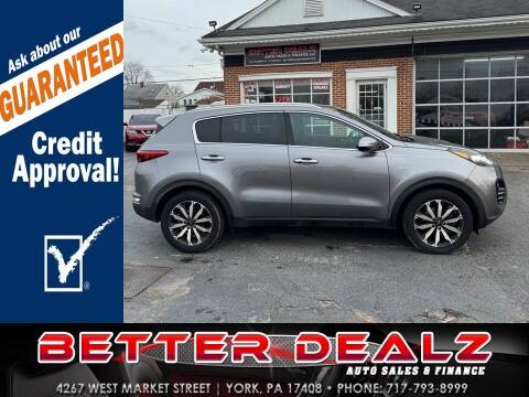2018 Kia Sportage for sale at Better Dealz Auto Sales & Finance in York PA