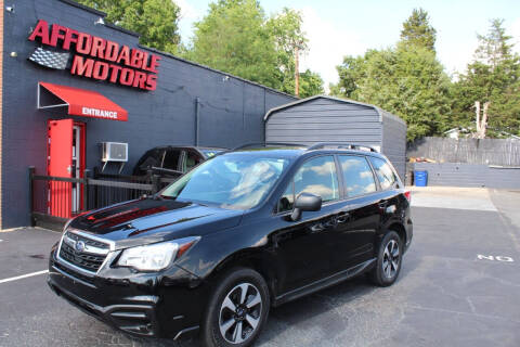 2017 Subaru Forester for sale at AFFORDABLE MOTORS INC in Winston Salem NC