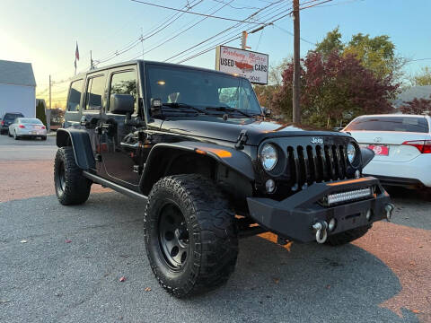 2015 Jeep Wrangler Unlimited for sale at PARKWAY MOTORS 399 LLC in Fords NJ