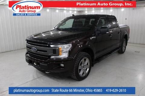 2018 Ford F-150 for sale at Platinum Auto Group Inc. in Minster OH