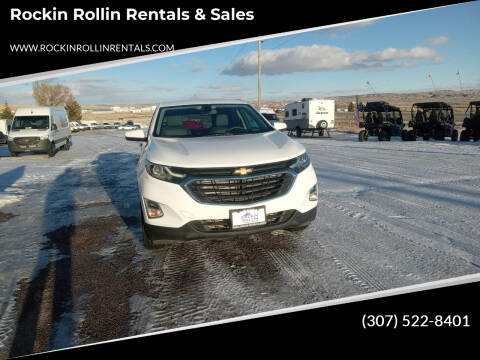 2019 Chevrolet Equinox for sale at Rockin Rollin Rentals & Sales in Rock Springs WY