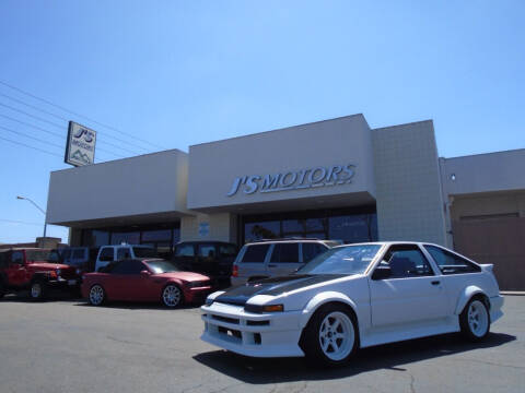 1986 Toyota Corolla for sale at J'S MOTORS in San Diego CA