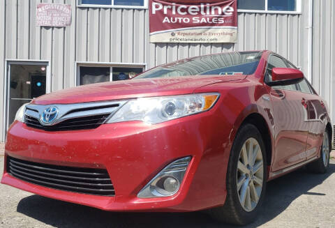 2014 Toyota Camry Hybrid for sale at PRICELINE AUTOS in Binghamton NY