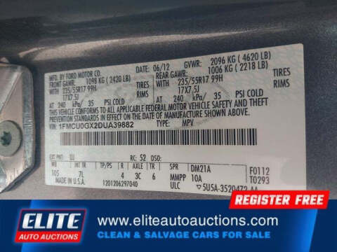 2013 Ford Escape SE
