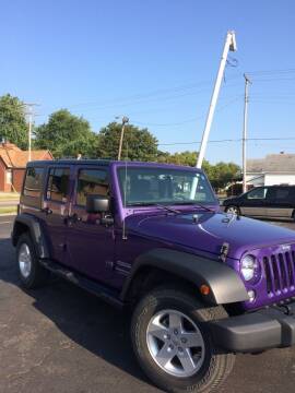 2018 Jeep Wrangler Unlimited for sale at Mike Hunter Auto Sales in Terre Haute IN
