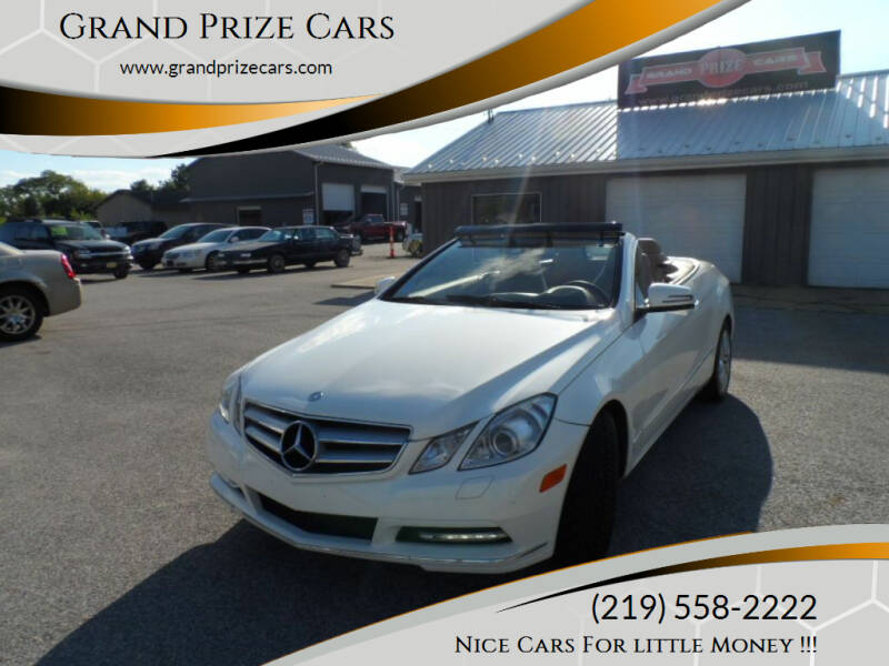 2011 Mercedes-Benz E-Class for sale at Grand Prize Cars in Cedar Lake IN