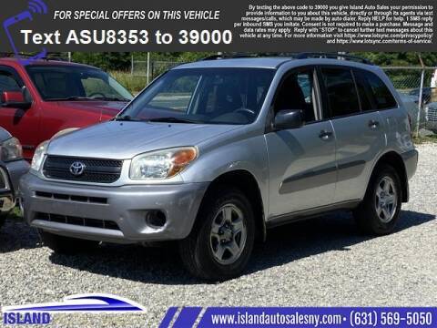 2004 Toyota RAV4 for sale at Island Auto Sales in East Patchogue NY