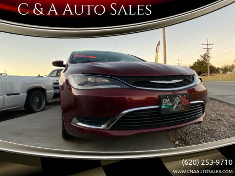 2016 Chrysler 200 for sale at C & A Auto Sales in Dodge City KS