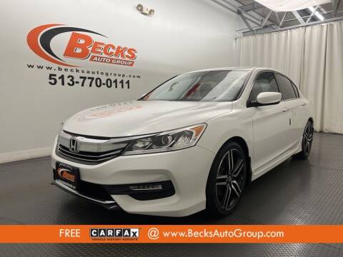 2017 Honda Accord for sale at Becks Auto Group in Mason OH
