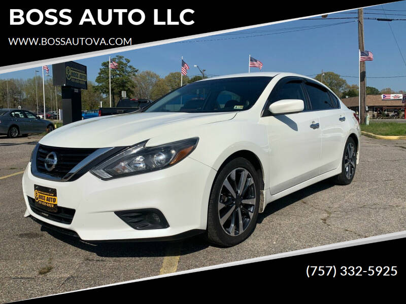 2017 Nissan Altima for sale at BOSS AUTO LLC in Norfolk VA