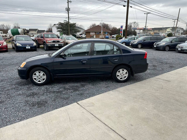 2003 Honda Civic for sale at PEAK VIEW MOTORS in Mount Crawford, VA