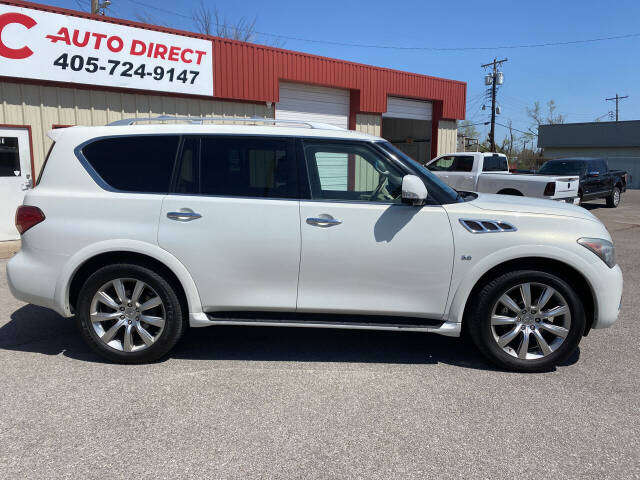 2014 INFINITI QX80 for sale at OKC Auto Direct, LLC in Oklahoma City , OK