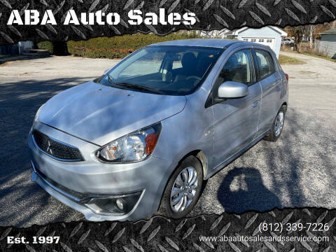 2019 Mitsubishi Mirage for sale at ABA Auto Sales in Bloomington IN