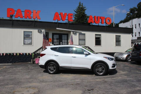 2017 Hyundai Santa Fe Sport for sale at Park Ave Auto Inc. in Worcester MA
