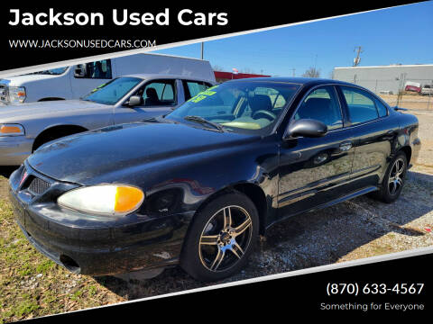 2003 Pontiac Grand Am for sale at Jackson Used Cars in Forrest City AR