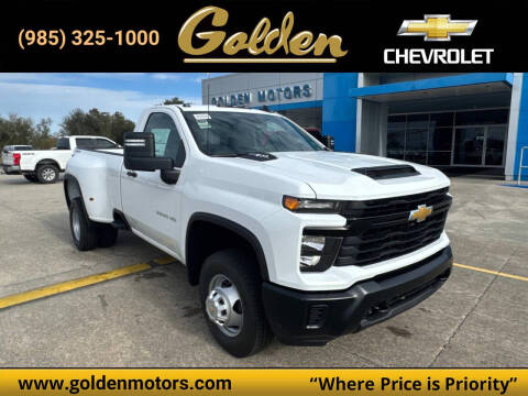 2025 Chevrolet Silverado 3500HD for sale at GOLDEN MOTORS in Cut Off LA