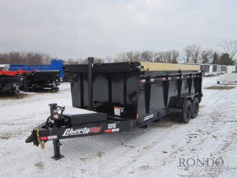 2025 Liberty Trailers Dump LD16K83X16B8TSHSFT for sale at Rondo Truck & Trailer in Sycamore IL