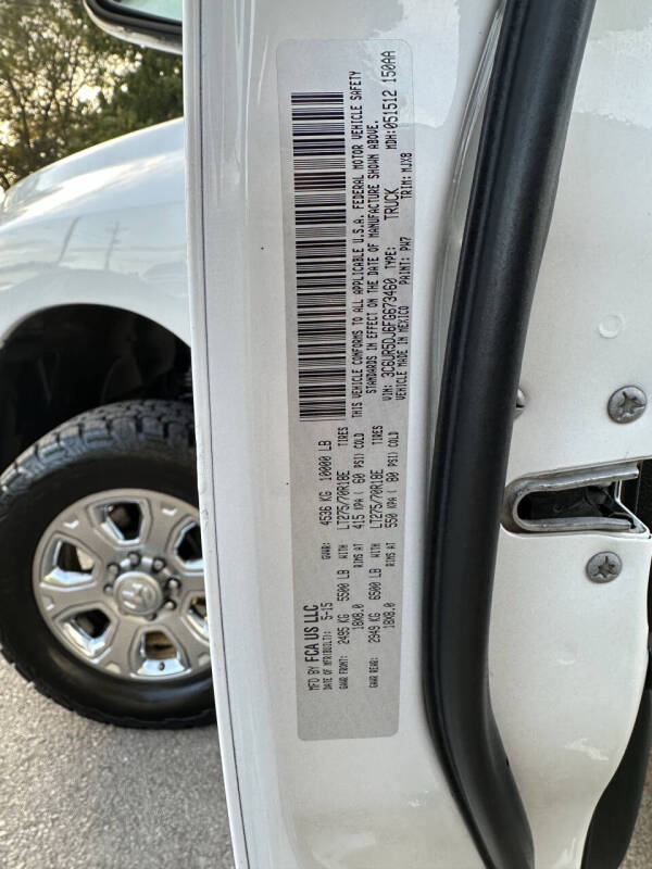 2015 RAM 2500 Big Horn