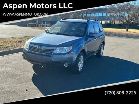 2010 Subaru Forester for sale at Aspen Motors LLC in Denver CO