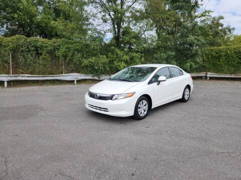 2012 Honda Civic for sale at BH Auto Group in Brooklyn NY