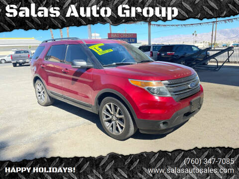 2015 Ford Explorer for sale at Salas Auto Group in Indio CA