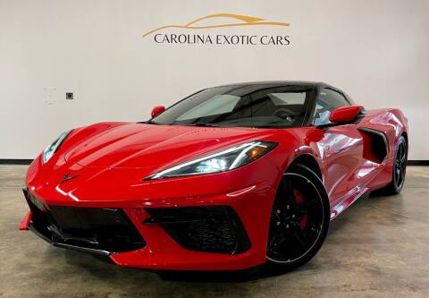 2021 Chevrolet Corvette for sale at Carolina Exotic Cars & Consignment Center in Raleigh NC