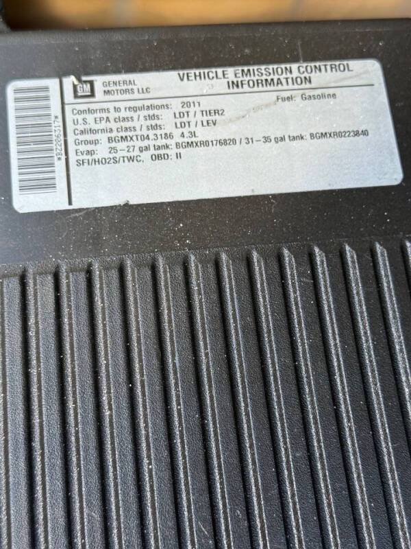 2011 Chevrolet Silverado 1500 Work Truck