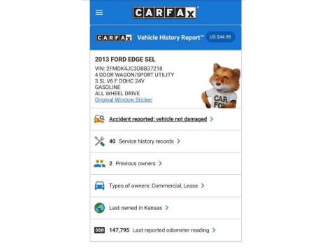 2013 Ford Edge SEL