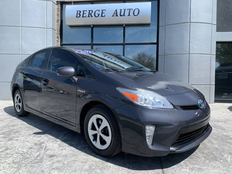 2012 Toyota Prius for sale at Berge Auto in Orem UT
