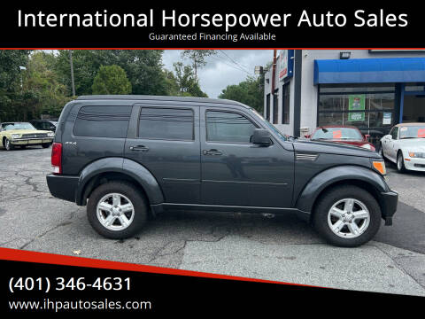 2010 Dodge Nitro for sale at International Horsepower Auto Sales in Warwick RI