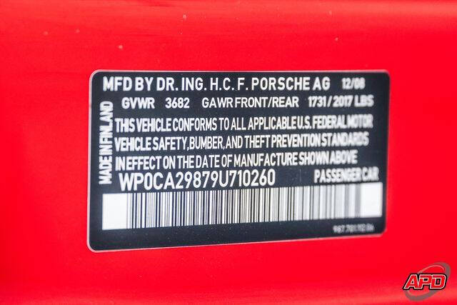 2009 Porsche Boxster