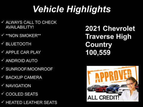 2021 Chevrolet Traverse High Country