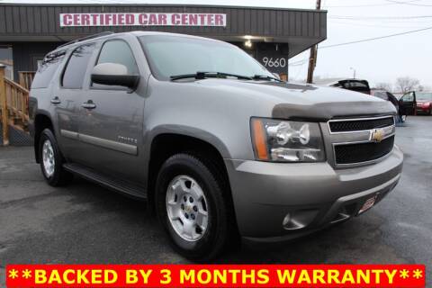 2008 Chevrolet Tahoe for sale at CERTIFIED CAR CENTER in Fairfax VA