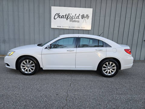 2013 Chrysler 200 for sale at Chatfield Motors in Chatfield MN