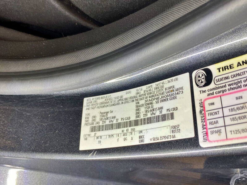 2016 Ford Fiesta SE
