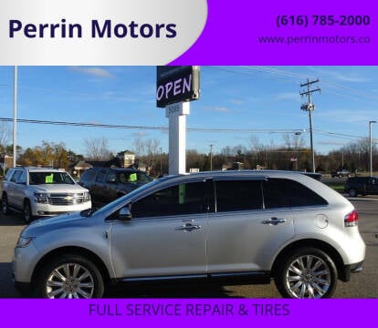 2013 Lincoln MKX for sale at Perrin Motors in Comstock Park MI