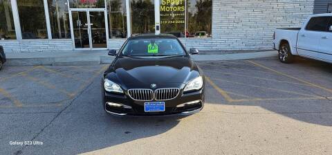 2016 BMW 6 Series for sale at Eurosport Motors in Evansdale IA