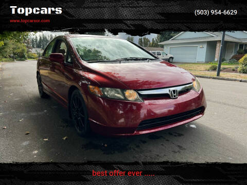 2008 Honda Civic for sale at Topcars in Wilsonville OR