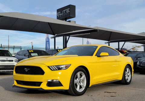 2016 Ford Mustang for sale at Elite Motors in El Paso TX