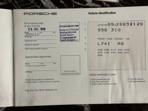 1999 Porsche 911